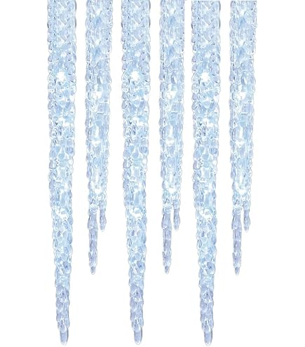 Amazon.com: GE 20ct 100 LED Twinkling Ice Crystal Icicle Set